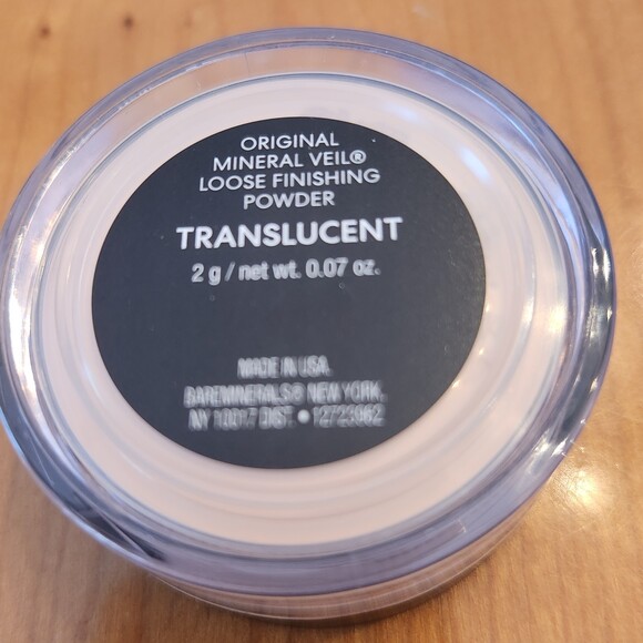 bareMinerals Original Mineral Veil Loose Finishing Powder Sample Travel Size - Picture 7 of 7